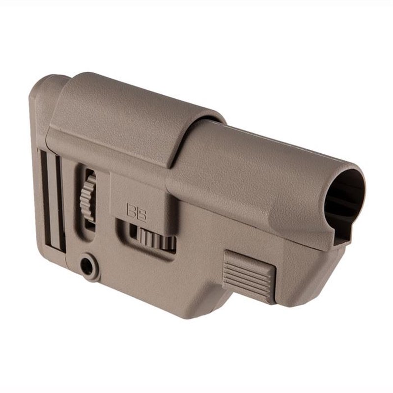 B5 Systems CPS-1401 FDE Polymer Collapsible Mil-Spec Stock for AR-10 (Short)