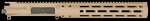 Cobalt Kinetics CK-Pro Upper Receiver Group Stripped 10.8in FDE Cerakote CKPROURG108SFDE