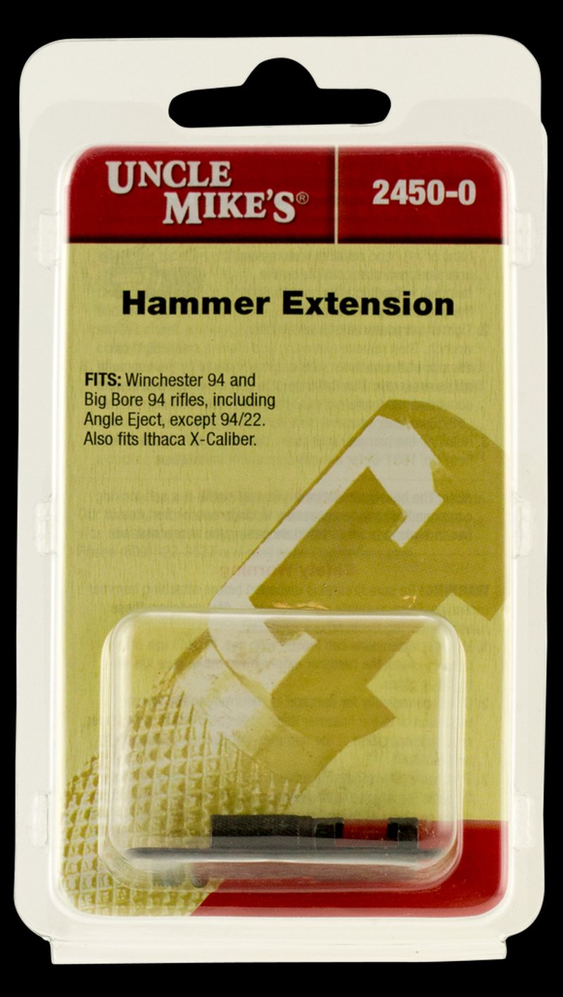 Uncle Mikes 24510 Hammer Extension for Winchester 94/22, Blued Steel Knurled Grip