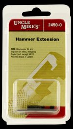 Uncle Mikes 24510 Hammer Extension for Winchester 94/22, Blued Steel Knurled Grip