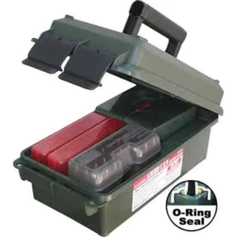 MTM Case-Gard AC30C11 Ammo Can 7.40 x 13.50 x 5.10 Forest Green for 30 Cal