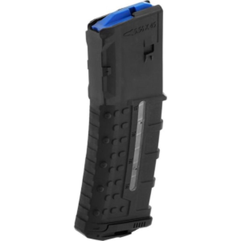 UTG Leapers RBT-AM30 AR-15, 30 Round Windowed Polymer Magazine - Black