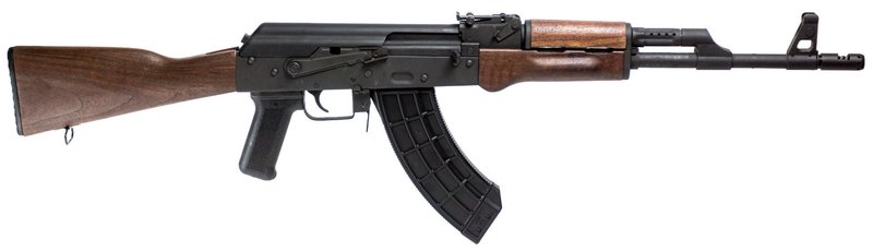 Century Arms VSKA AK47 7.62x39 Semi-Auto Rifle 16.5in walnut/black