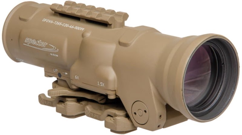 Elcan Specter DR 1.5-6x24mm 3MOA XOPTEK 30mm Tube Rifle Scope - 7.62 BDC Reticle - FDE
