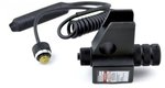 Sniper Low Profile Removable Front Iron Sight/Red Laser Sight Combo