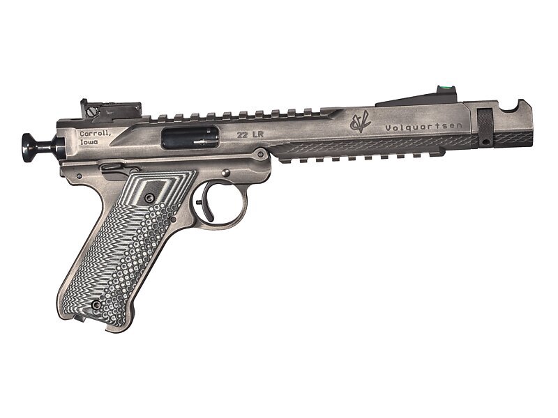 Volquartsen Black Mamba -TF .22 LR Pistol, 6-Inch Barrel, Battleworn Finish