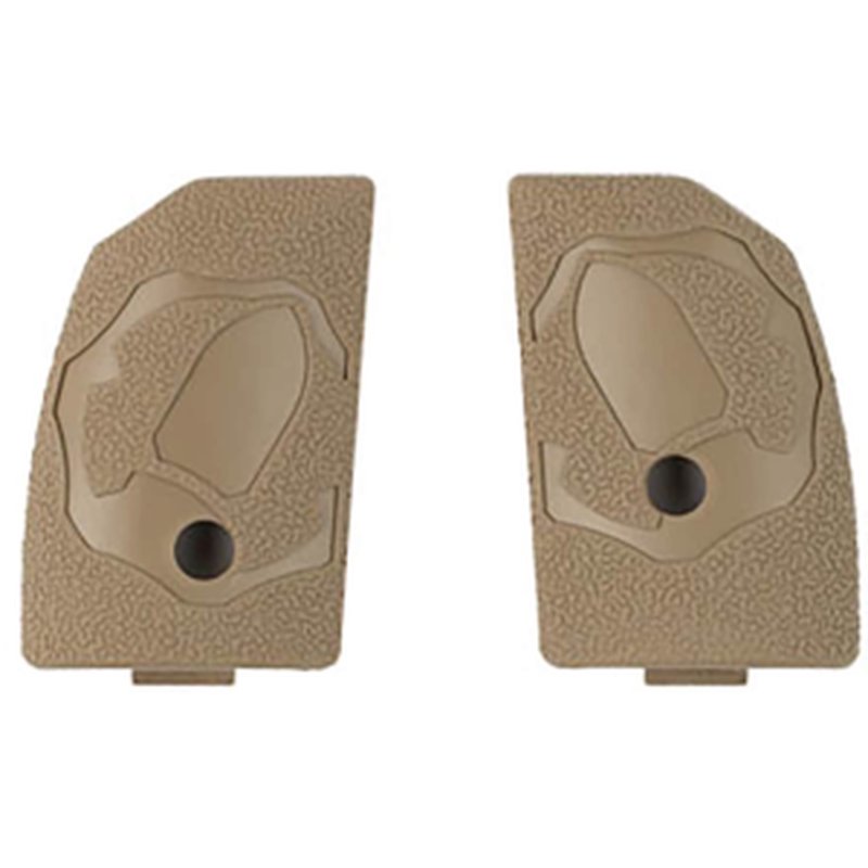 Kinetic Research Group (KRG) Grip Panel Insert Set Small with Logo FDE