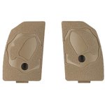 Kinetic Research Group (KRG) Grip Panel Insert Set Small with Logo FDE
