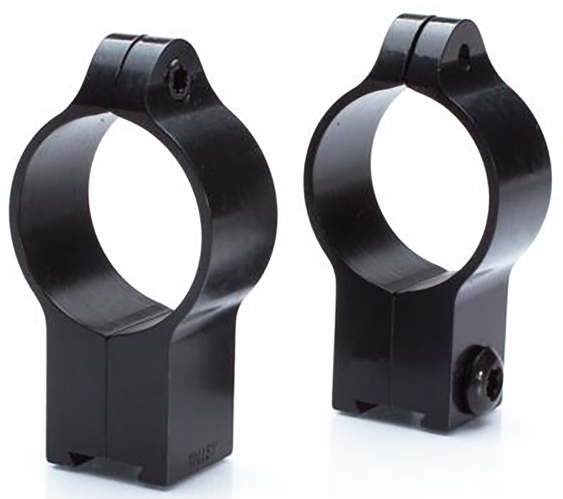 Talley 1in High (0.60) 11mm CZ Specialty Scope Rings, Black