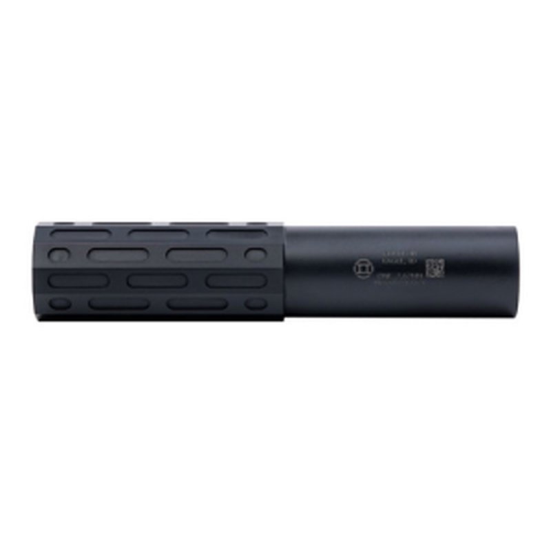 GEMTECH ONE 7.62 (17HMR-300WM) 7.8" Titanium Direct Thread Silencer / Suppressor | Black