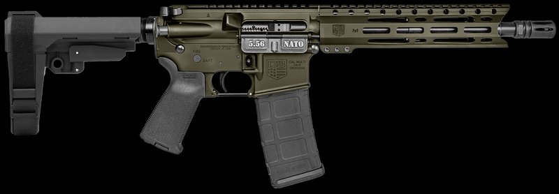 Diamondback DB15 5.56 NATO AR-15 Complete Firearm 10 inch Barrel Aluminum Receiver
