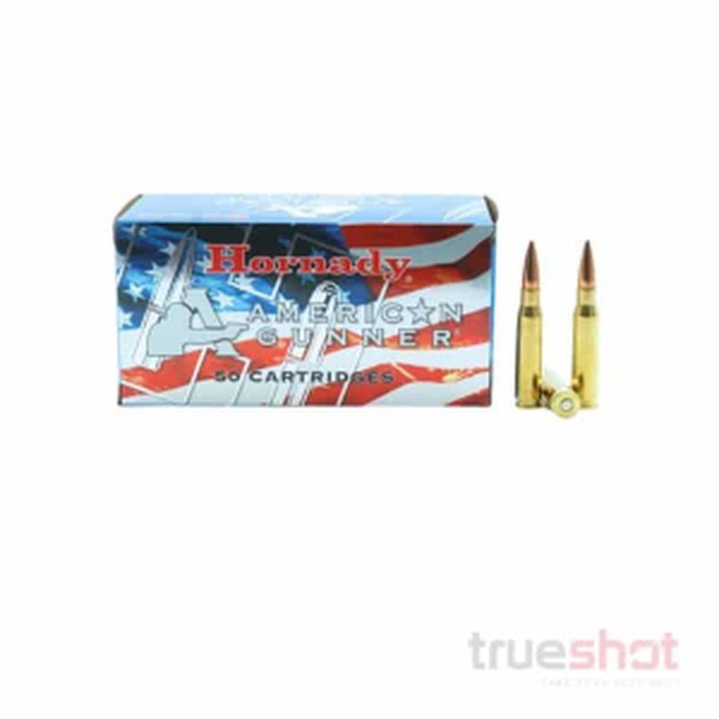 Hornady American Gunner 308 Win 155 Grain BTHP Ammunition