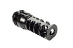 JMac Customs 4C 1/2-28 4-Port Muzzle Brake with KeyMount RRD-4C-28S-KM Color: Black, Finish: Nitride