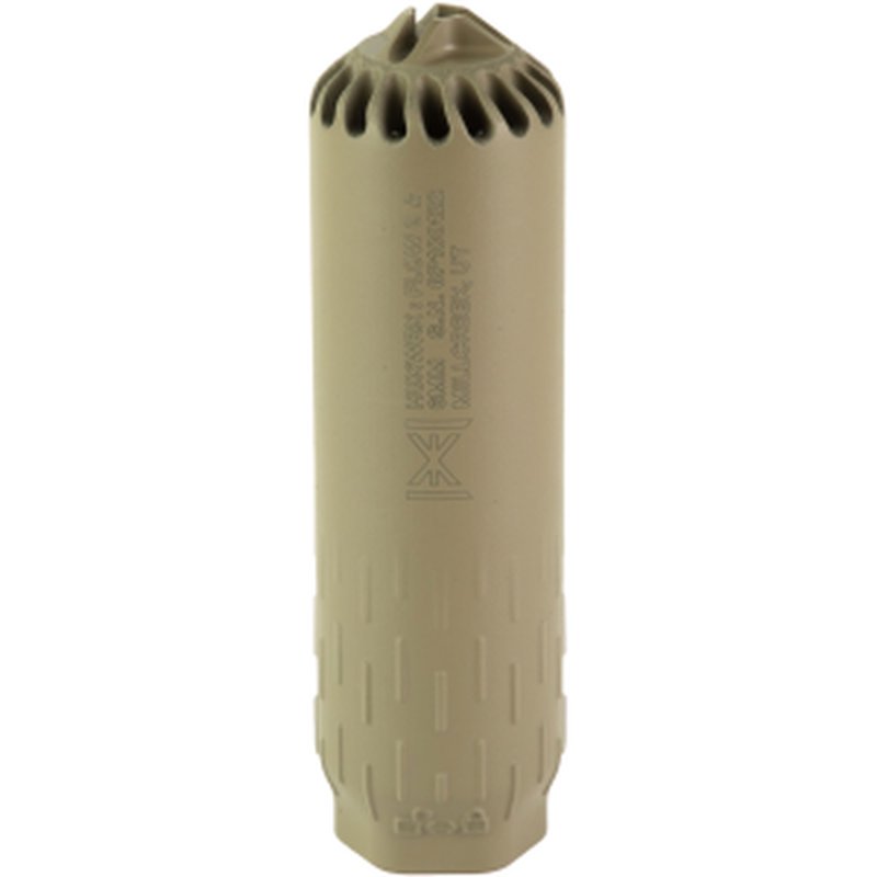 HUXWRX Flow 6K 6mm Suppressor FDE for HUXWRX Muzzle Devices