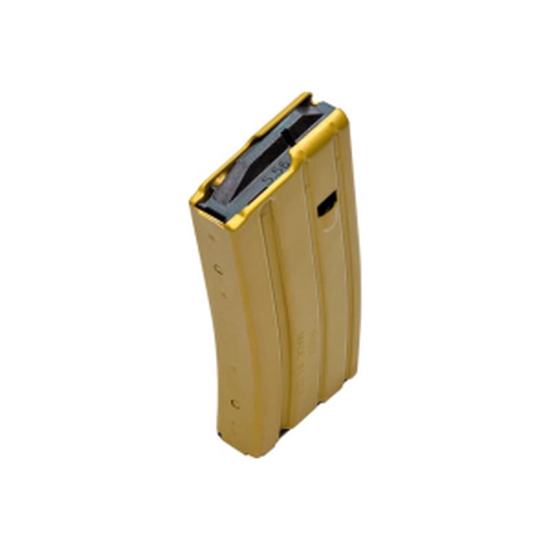 C Products Defense Inc CPD Duramag Speed 20rd CPD 2023009175CPD (Desert Gold/Bronze) AR-15 .223/5.56/300 Blackout 20-Round Magazine