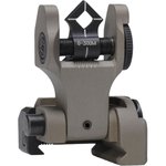Troy Ind SSIGDOARFFT00 Dioptic BattleSight Rear Sight Folding Flat Dark Earth for AR-Platform