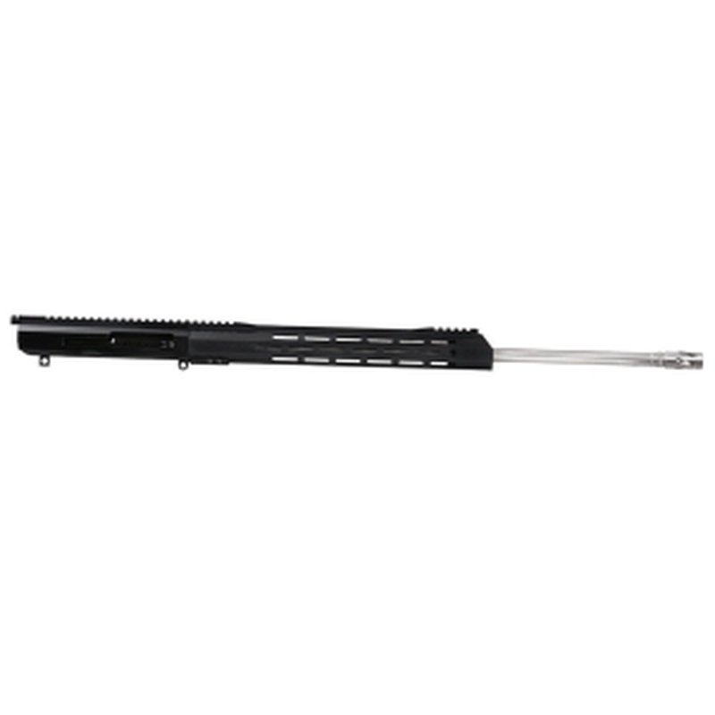 BC-10 | .243 Winchester Right Side Charging Upper | 24" 416R SS Light-weight Barrel | 1:8 Twist | Rifle Length Gas System | 15" MLOK Split Rail | with BCG & Charging Handle