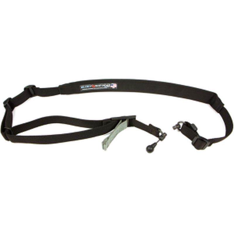 Blue Force Gear Vickers Combat Applications 2-to-1 Point Rifle Sling with QD Swivel Nylon Black