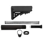TacFire Mil-Spec Buffer Tube Kit w/6-Position Stock and Buttpad Black