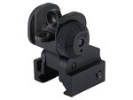 Midwest Industries ERS Flip-up Rear Sight Black - MCTAR-ERS