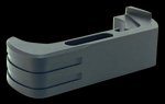 Cross Armory Extended Magazine Catch Glock Gen 4-5 7075-T6 Aluminum Black