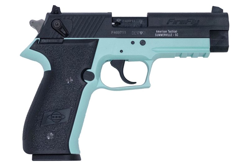 ATI FireFly .22 LR Pistol Green Finish 4.9 Inch Barrel Adjustable Rear Sight