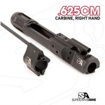 MIDWEST INDUSTRIES, INC. - AR-15 .750 GAS BLOCK W/ FLIP-UP COMBAT SIGHTS