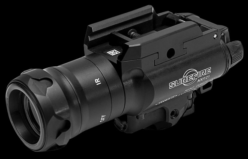 SureFire X400VH MasterFire WeaponLight 350-Lumen White LED IR Illuminator X400VH-B-IRC