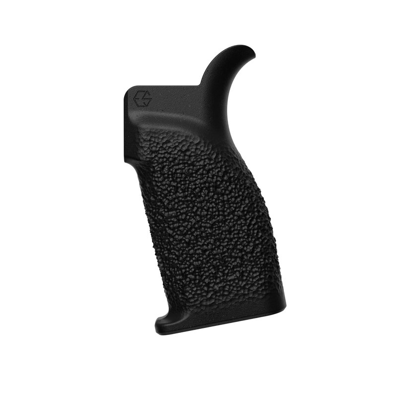Edgar Sherman Design Granite Grip-B Coarse Textured Grip with Beavertail - Black