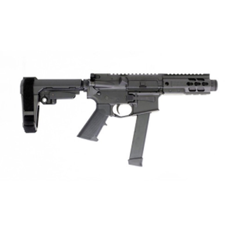 Brigade Mfg BM-9 Lower Receiver 9mm 5.5in Black 33rd SBA3