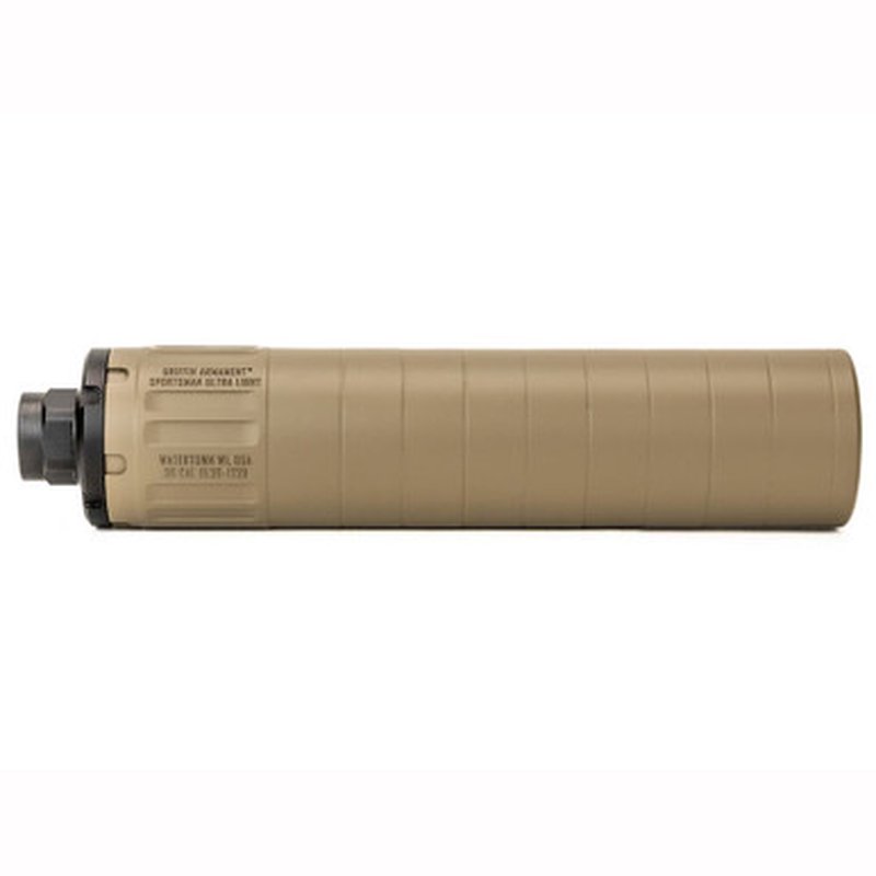 Griffin Armament Sportsman Ultra Light 36 HD Suppressor 5/8x24 FDE