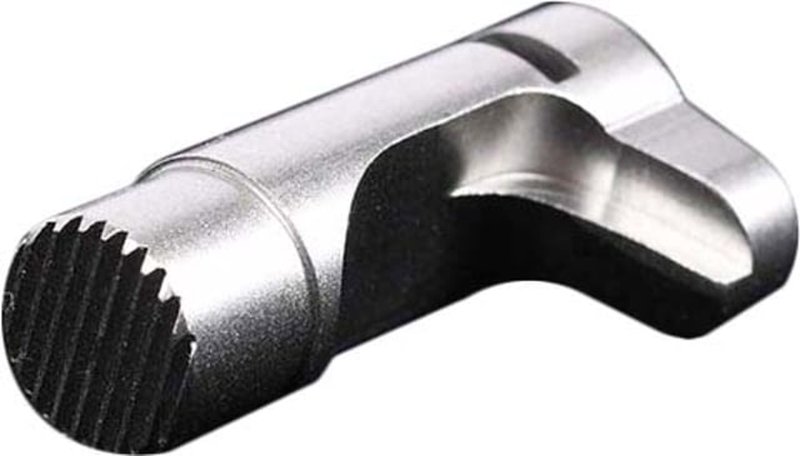 Evolution Gun Works Standard AR-15 Mag Catch Serrated Barstock Stainless