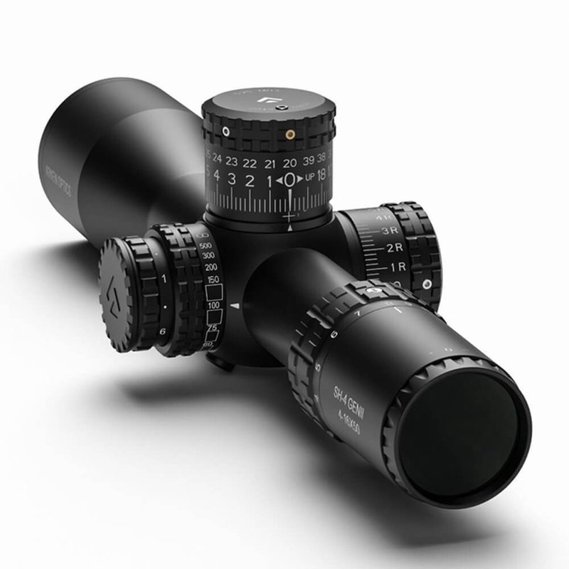 Arken Optics SH4G2 4-16x50mm FFP VPR Illuminated Scope 34mm Tube
