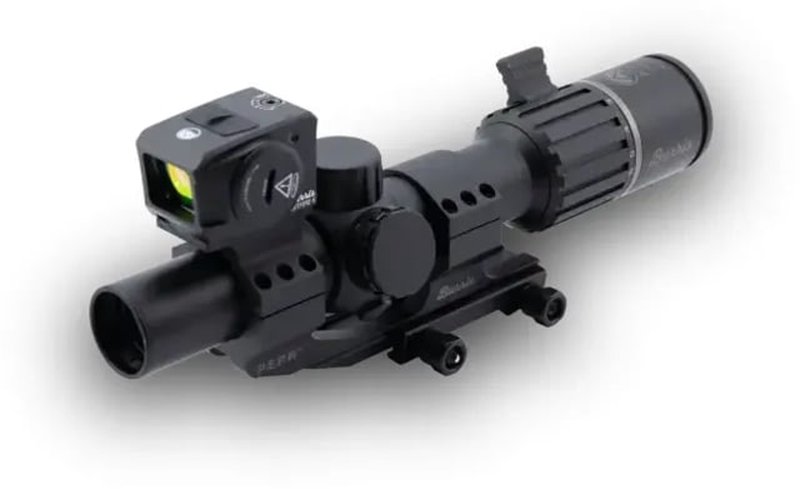 Burris RT6 1-6x24mm 30mm Tube LPVO Rifle Scope Kit w/ FFE Red Second Focal Plane Ballistic 5x