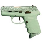 SCCY DVG-1 SubComp 9mm Pistol 3.1 Inch Barrel Sea-Mist Glitter Blue