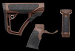 Daniel Defense 2810206145011 Collapsible Buttstock Pistol Grip Vertical Foregrip AR-15 Mil Spec