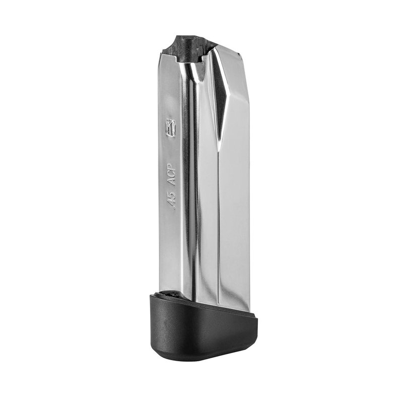 FN America FN 545 Magazine 15 Round .45 ACP OEM Nickel Silver Body Black Base 20-100720