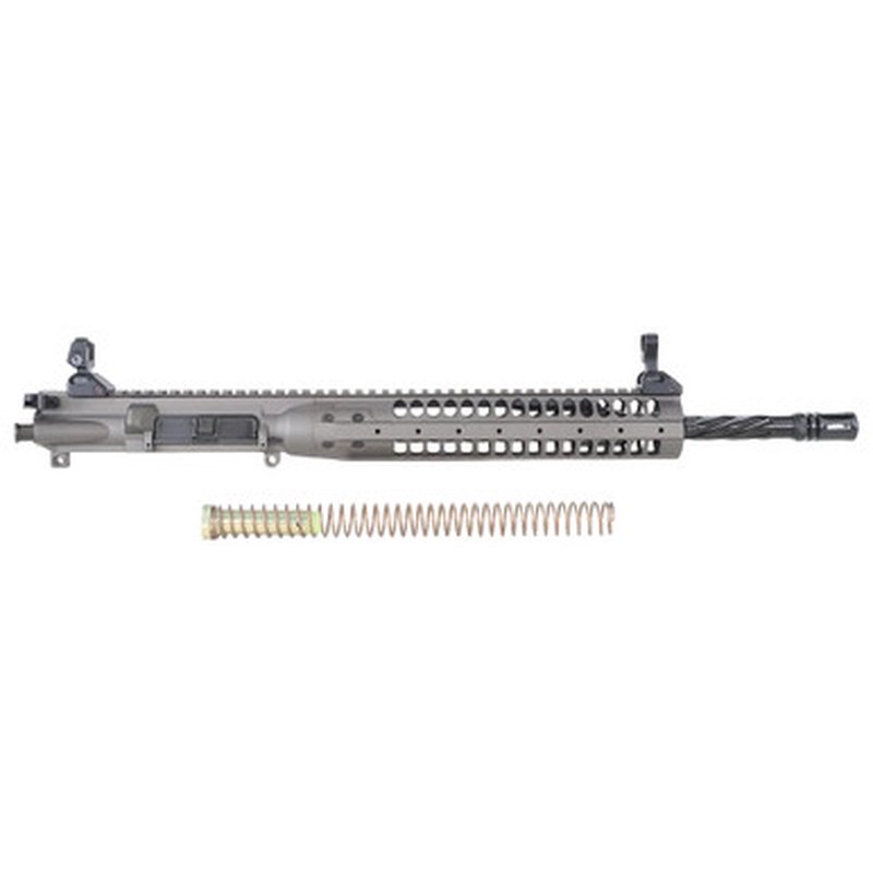 LWRC IC-SPR Complete Upper Receiver 5.56 NATO 16.1 in 1:7 Thread 1/2x28 Tungsten Grey
