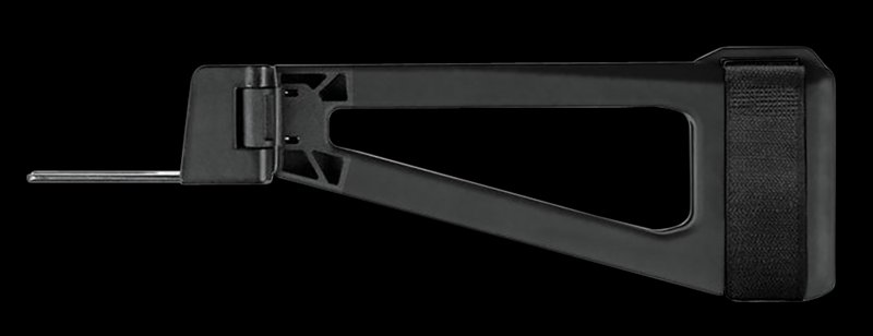 SB Tactical AKTF Black Side Folding Pistol Brace for AK