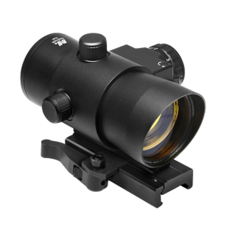 NCStar 1x40 Red Dot Sight with Red Laser QR Mount DLB140R