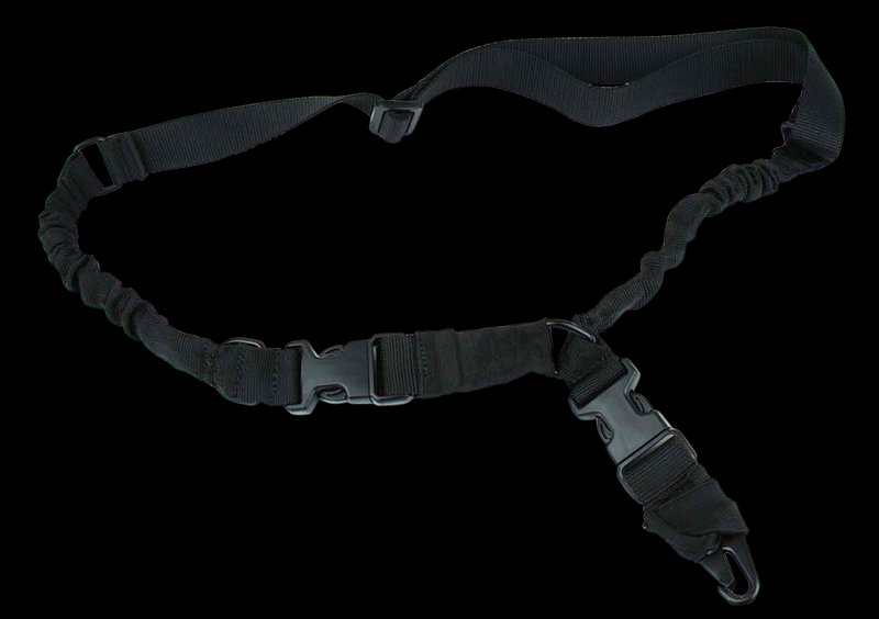 TacFire SL003B Sling 2-To-1 Point Black Nylon 30-40 OAL
