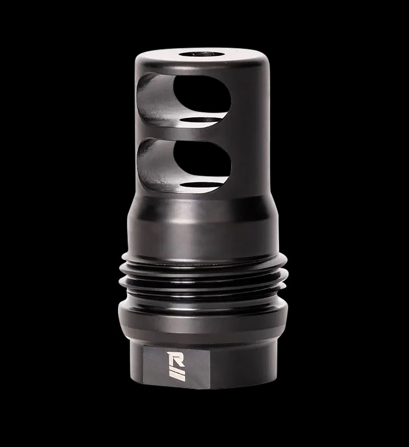 Rugged Suppressor MB010 2-Port Muzzle Brake 5.56x45mm NATO 1/2x28 Black
