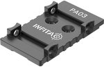 InfiTac Glock MOS Slide Adapter Plate for Red Dot, Black