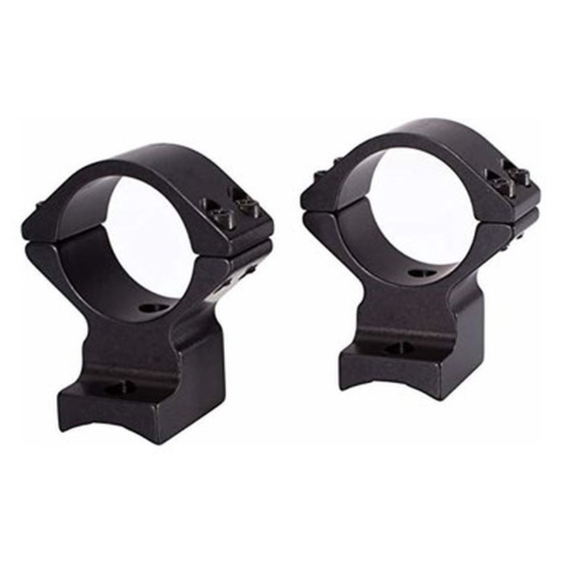 Talley Scope Rings 1in Medium Height 940755 Matte Black
