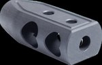 Timber Creek Heart Breaker .223 Muzzle Brake 1/2-28 Cerakote Clear