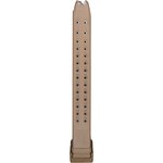 Red, White & Blue (RWB) Glock 9mm 33-Round Steel-Lined Tan Polymer Magazine