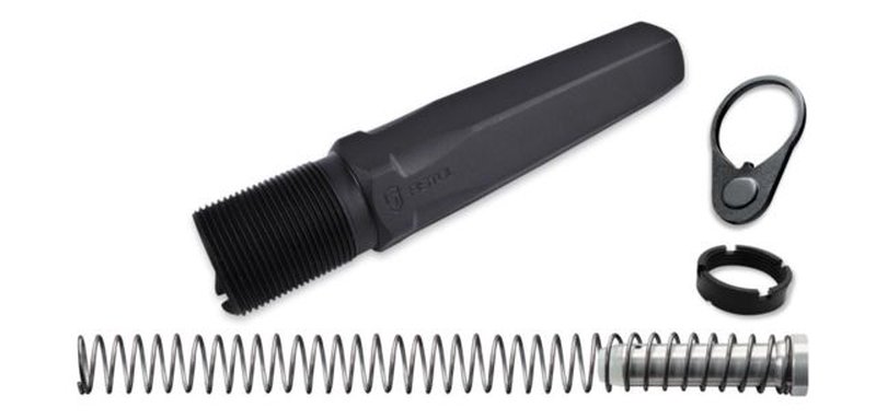 Phase 5 Hexone-C Complete Pistol Buffer Tube Assembly