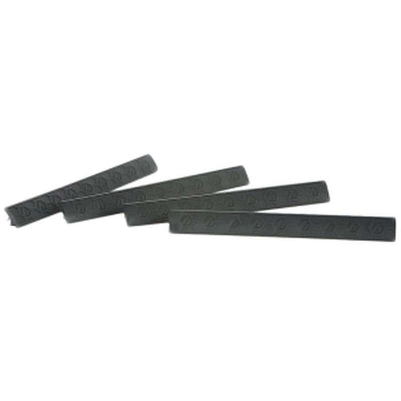 Hexmag WedgeLok Rail Cover KeyMod 7-Slot Polymer Black 4PK