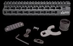 BCM KMRA9556BK KMR Alpha Handguard 9 Inch Keymod Aluminum AR-15