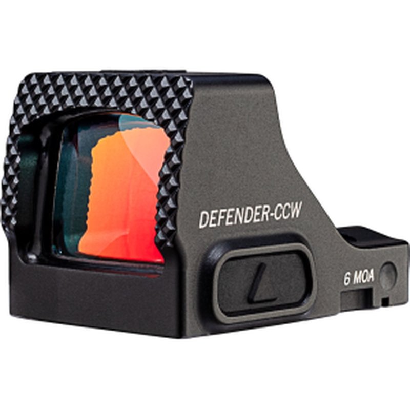 Vortex Optics Defender-CCW Micro Red Dot Sight 1x 6 MOA Dot Matte Black